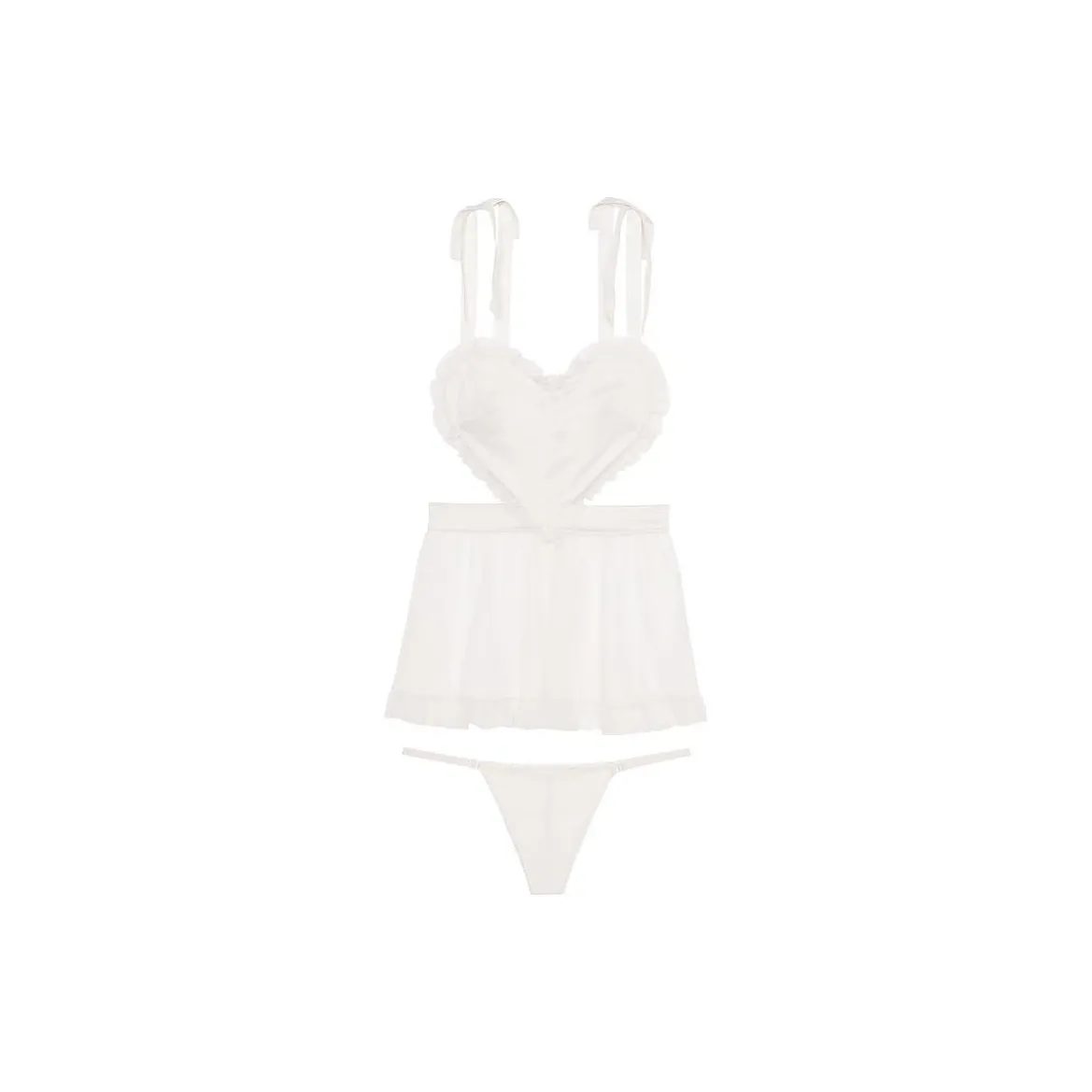 Victoria's Secret Комплект нижнего белья Женское Белое