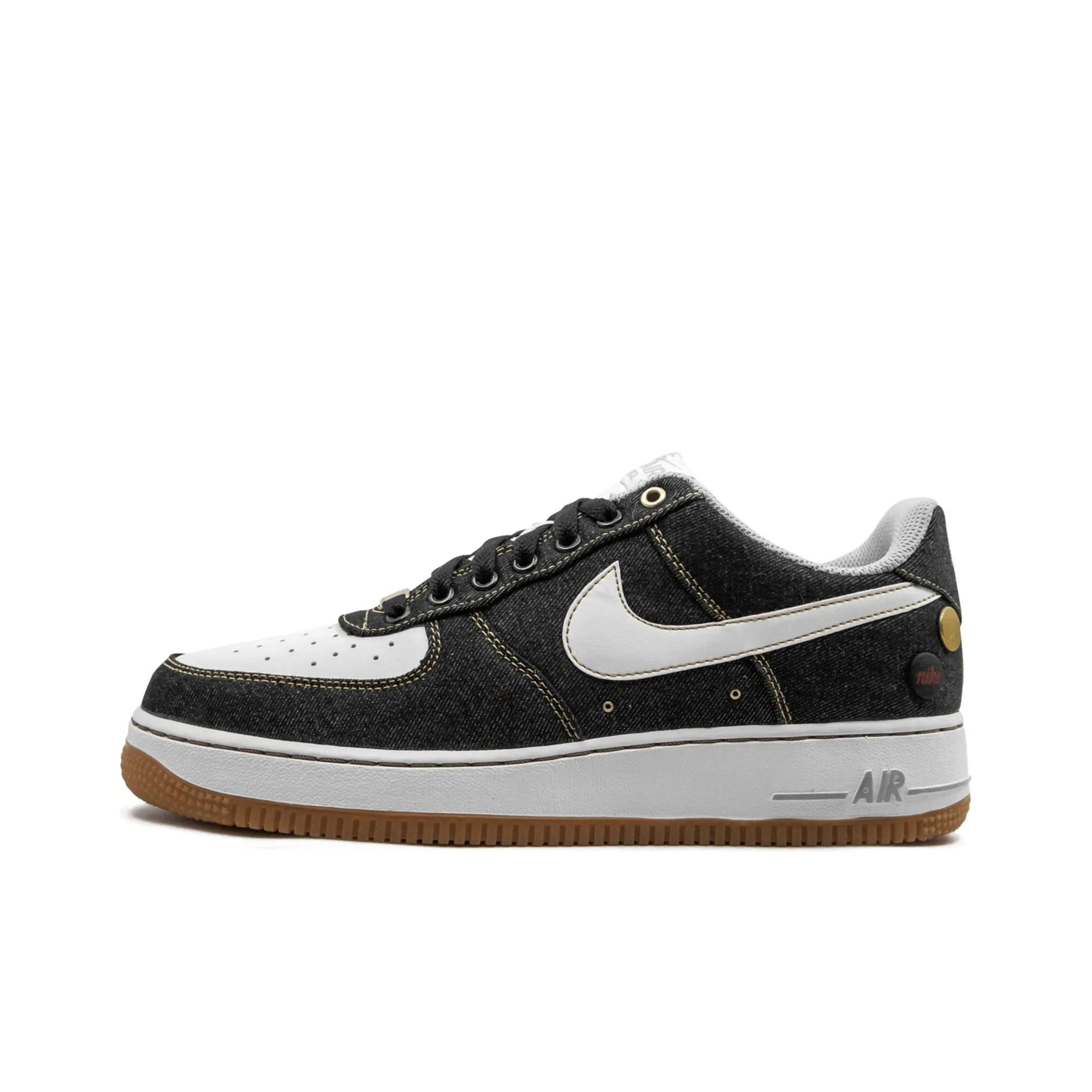 Nike Air FORCE 1 Амортизация и Дышащий Низкий Топ Скейтборд Кроссовки Унисекс Умбра