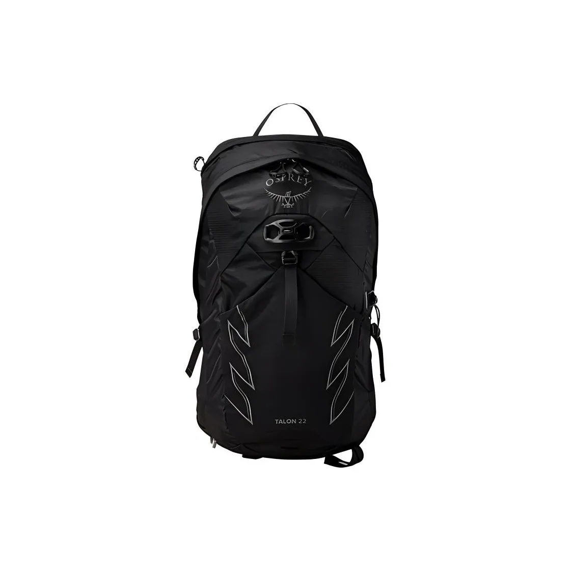 OSPREY Nylon Hiking Bag Backpack Large Size Unisex Black
