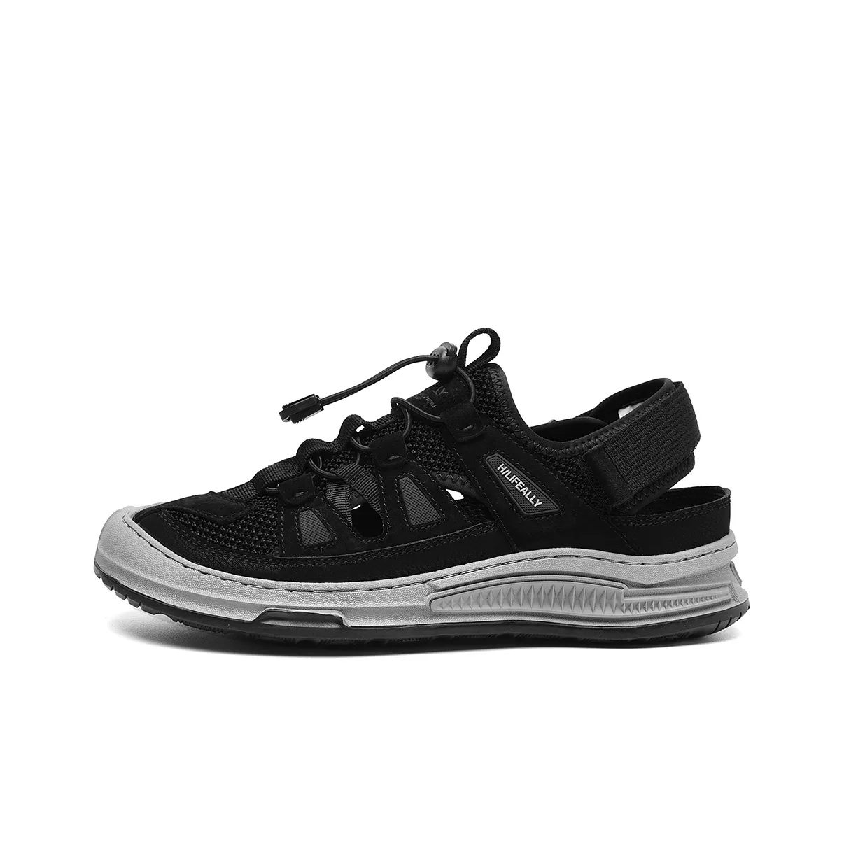 HLA Men's Shoes New Arrival Summer Fashion Casual Breathable Closed Toe Cut-Out Comfortable Beach Sandals