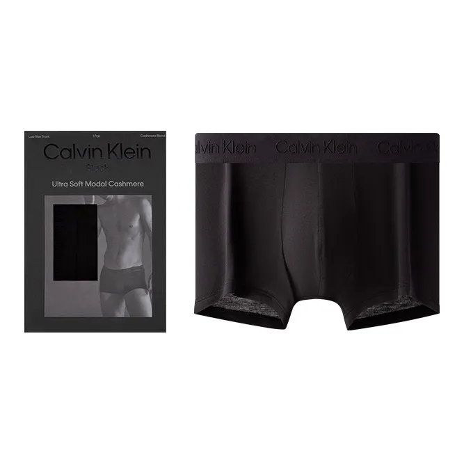 Calvin Klein Black Label Series Boxers Мужской 1 Пачка Черный