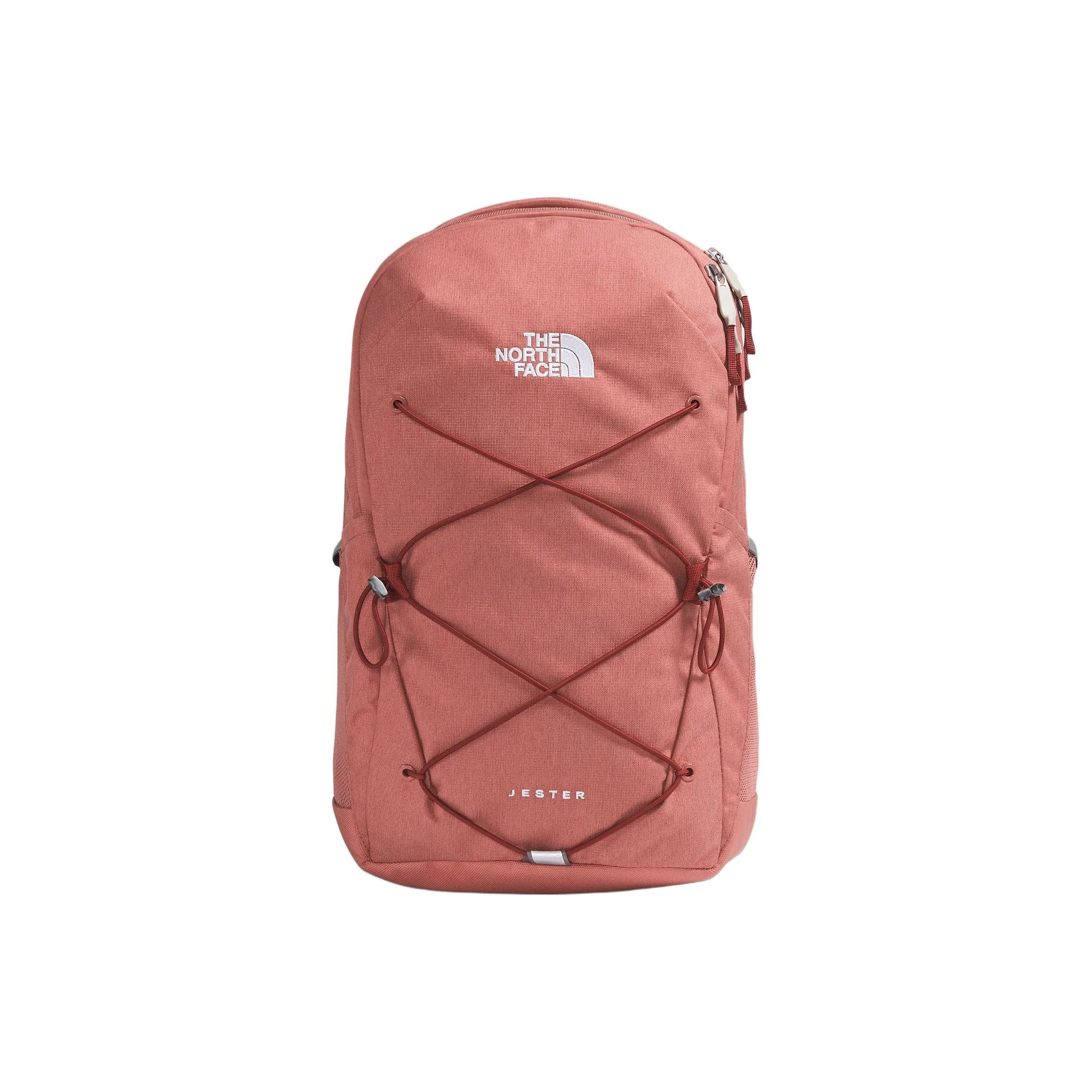 THE NORTH FACE Jester 28L Backpack Outdoor Bag Polyester Iron Red & Black Women's