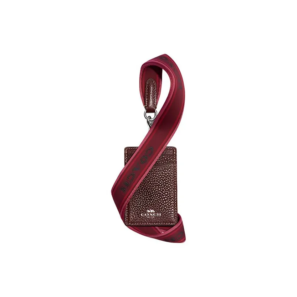COACH Lanyard Card Holders