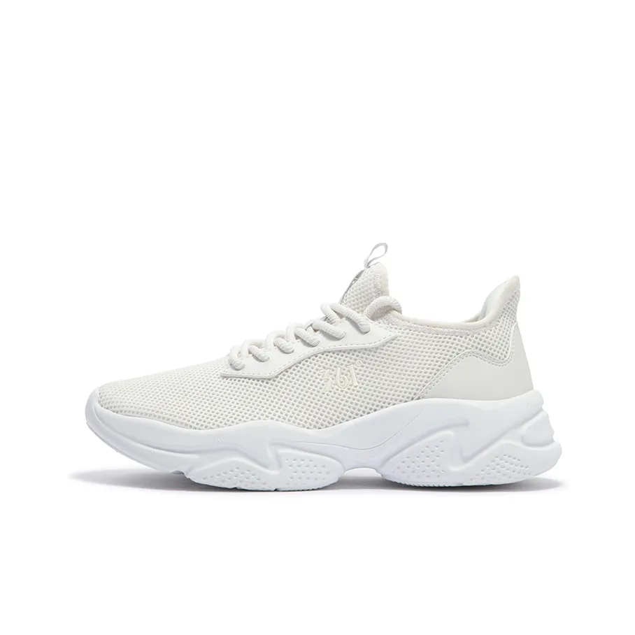 361° Slip Resistant, Abrasion Resistant, Breathable Low Top Casual Shoes Women's Gray White