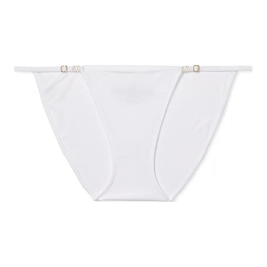 Victoria's Secret LOVE CLOUD Adjustable String Bikini Panty White Underpants Women's 1 Pack White