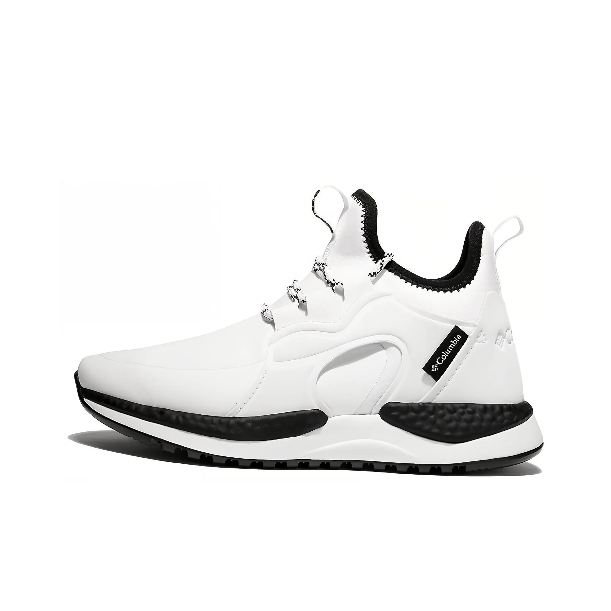 Columbia Anti-Slip Wear-Resistant Waterproof Breathable Lightweight Balance Low-Top Casual Shoes Women's White Black