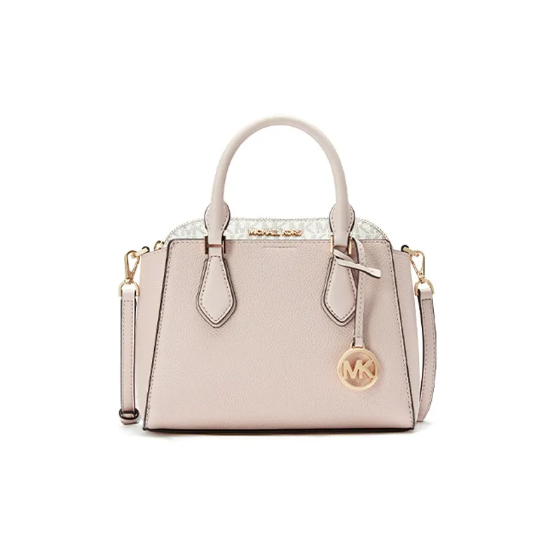 MICHAEL KORS Daria Leather Combo Bag, Crossbody Bag, Handbag Trumpets Women's Pink