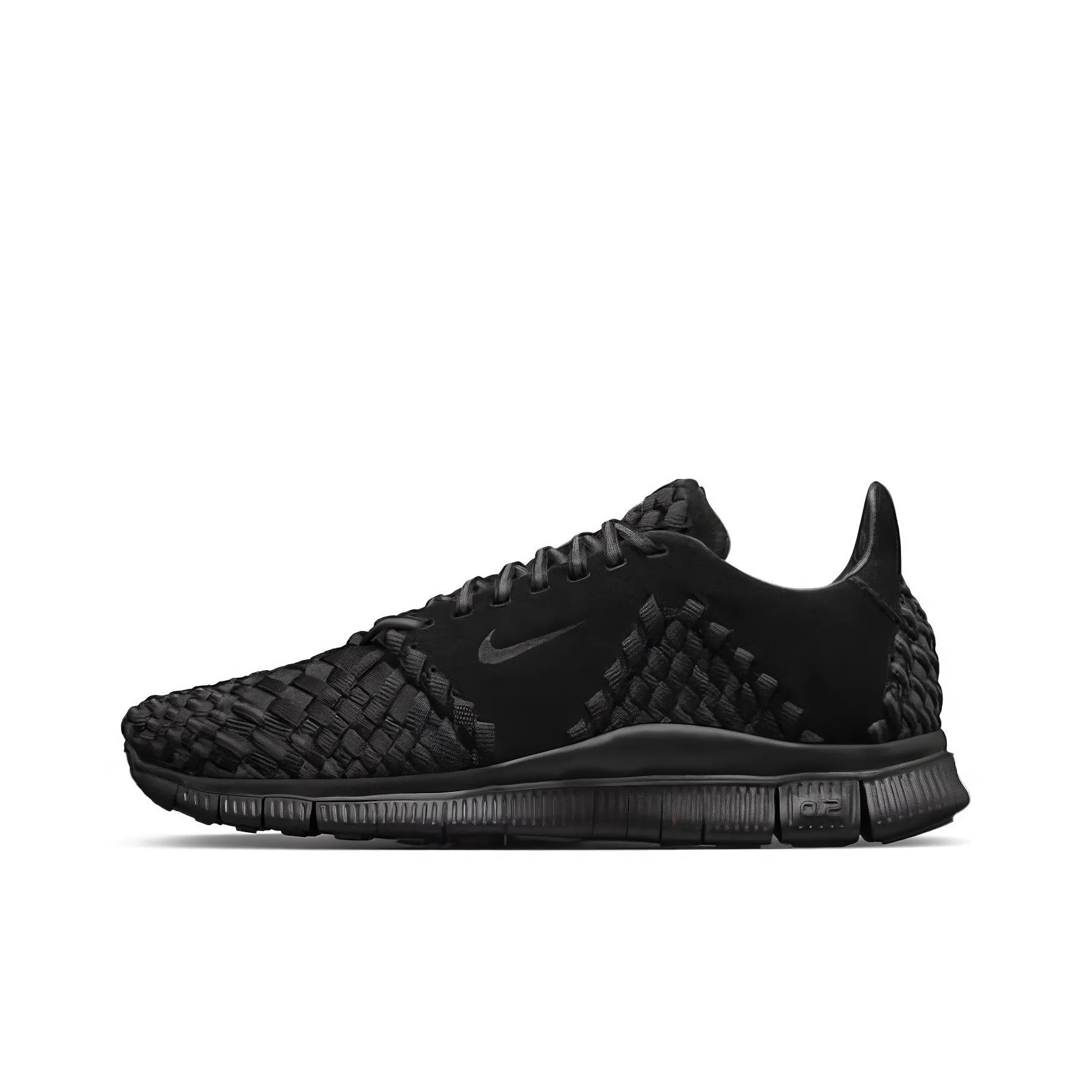 Nike Free Inneva Woven 2 Triple Black Suede