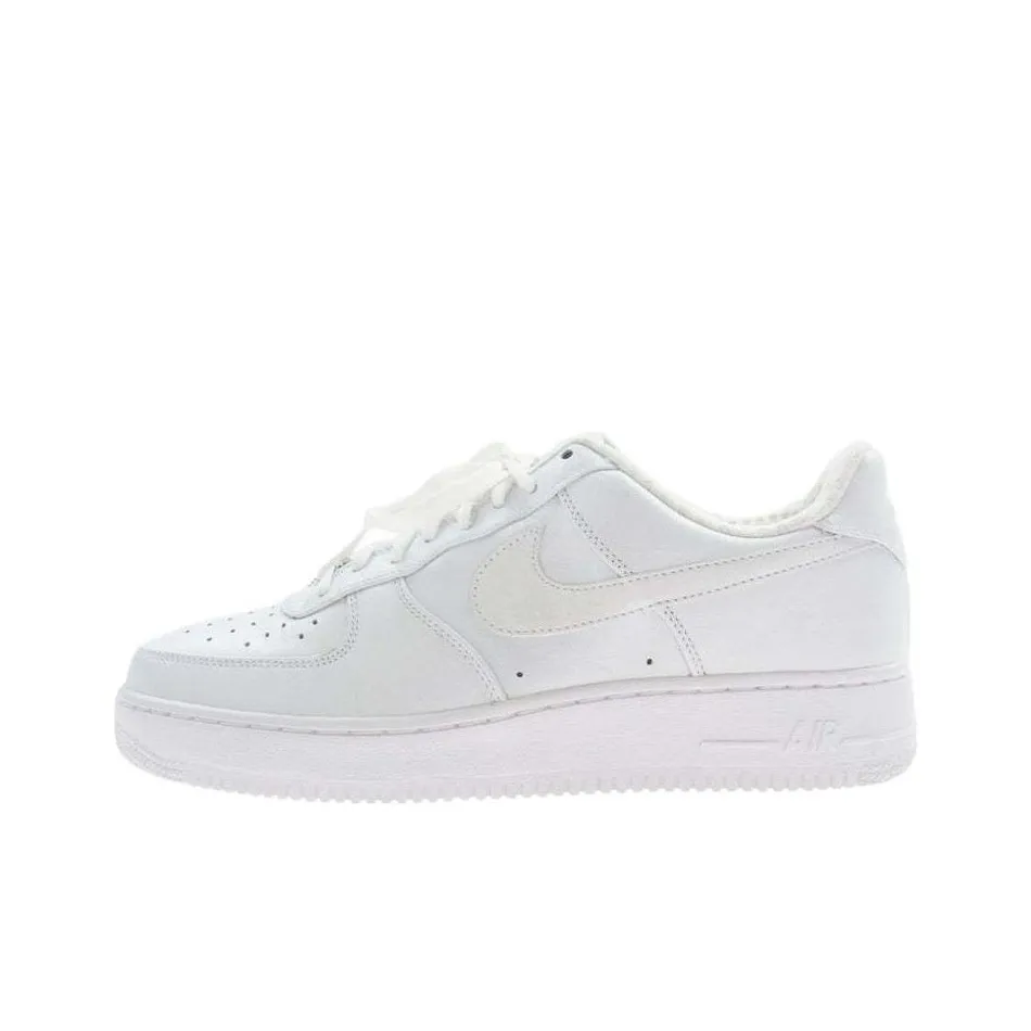 Nike Air Force 1 Cushioning Abrasion Resistant Lightweight Low Top Skateboard Shoes Unisex White