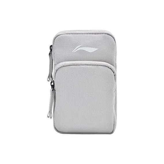 LINING Полиэстер Одно Плечо Спортивная Сумка Стандартная Унисекс Серый