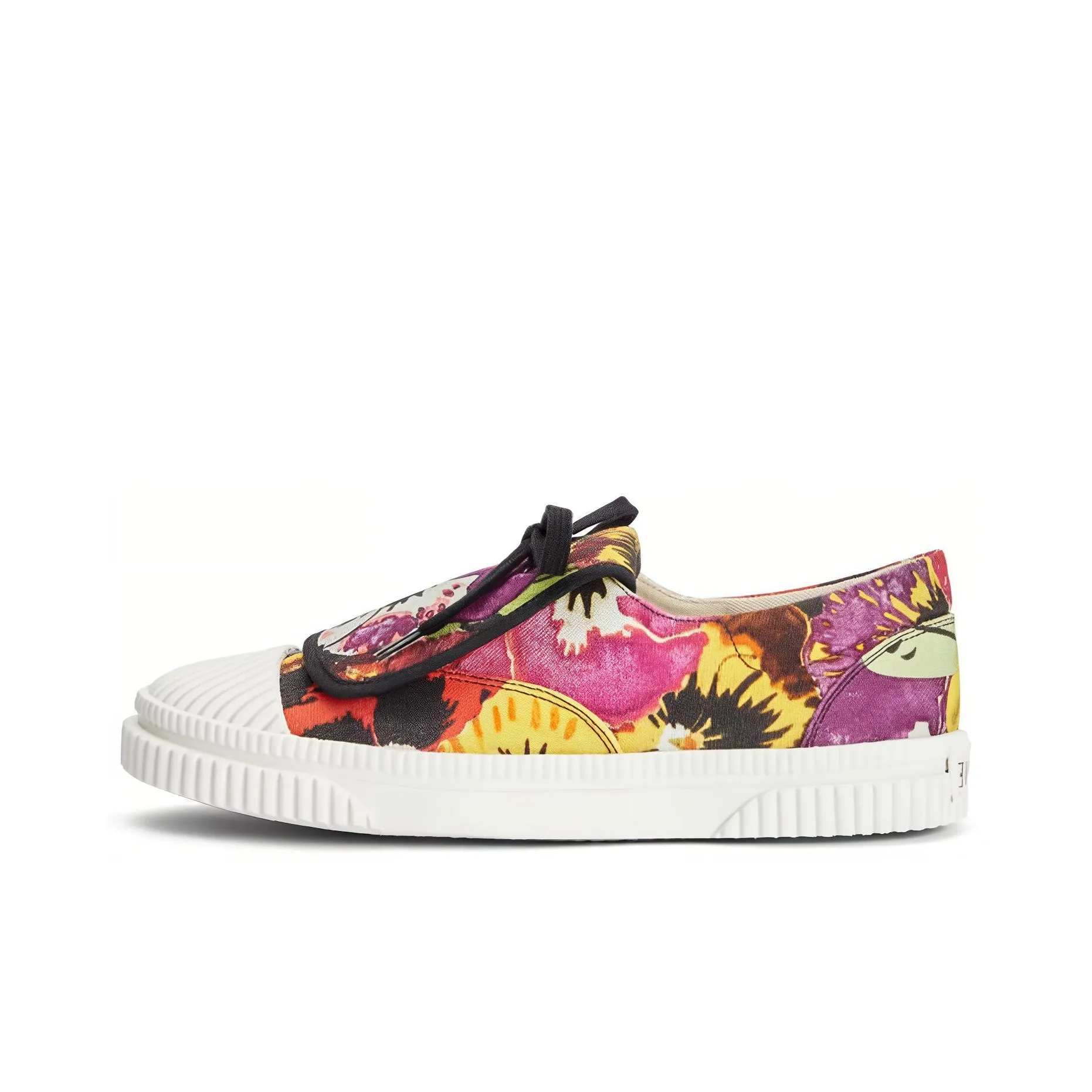 LOEWE Canvas Shoes Women's Low top Red/Yellow