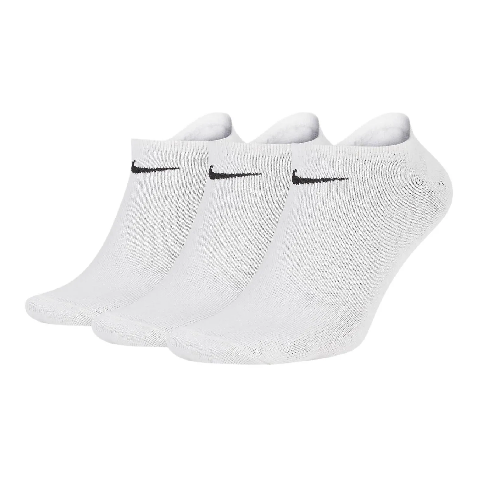 Nike Ankle Socks Unisex 3 Pack White Black