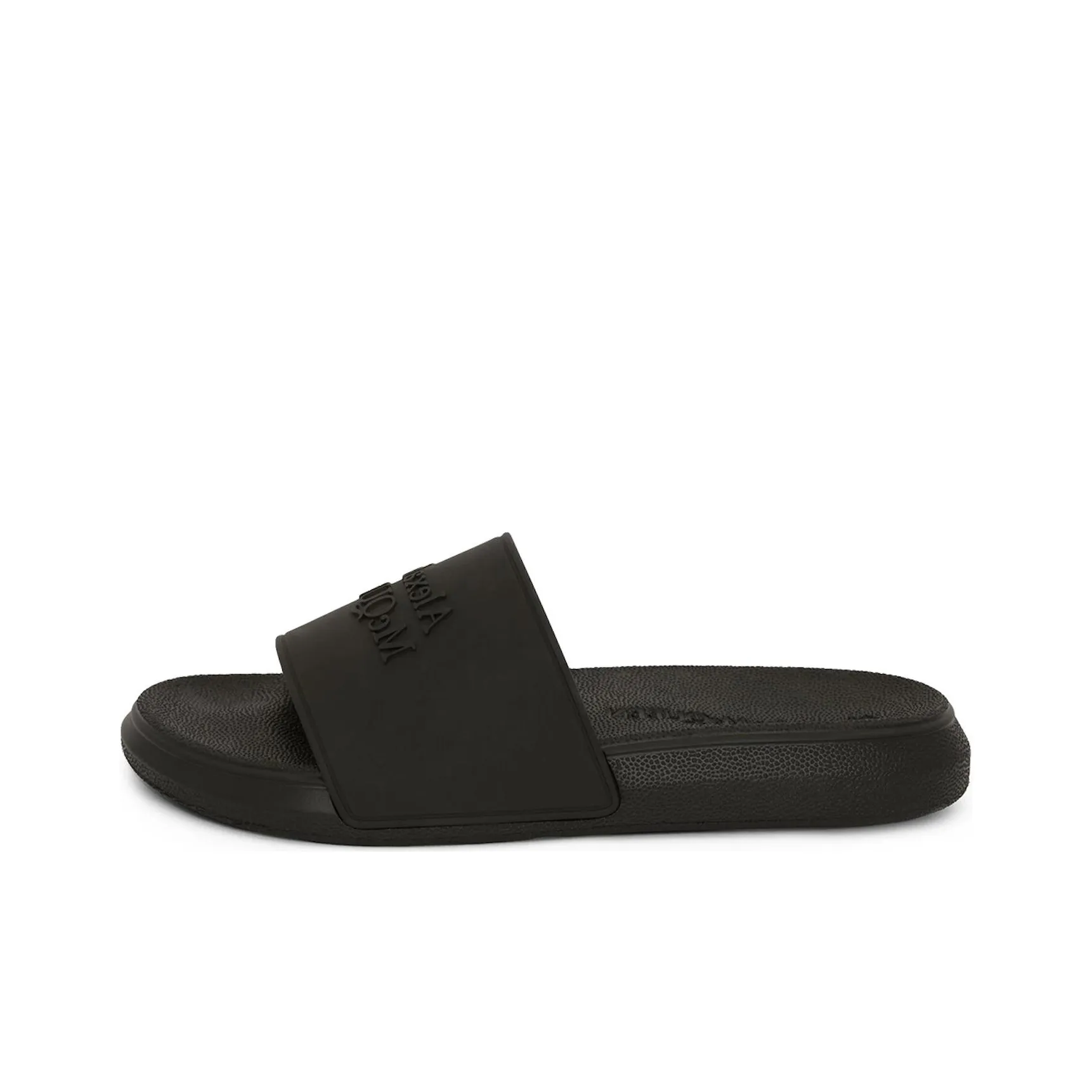Alexander McQueen Pool Slide Black Women's