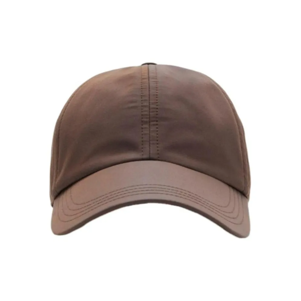 Burberry Хлопковые кепки Мужские Коричневые