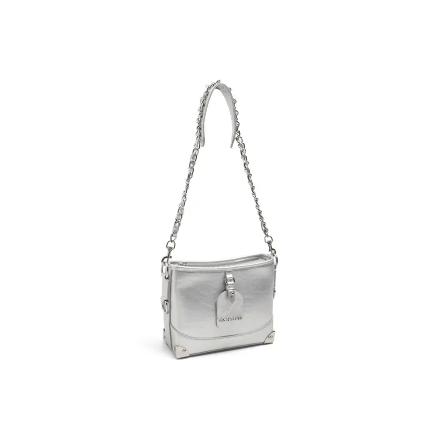 MZ HOUGE PU Shoulder Bag Crossbody Bag Shoulder Bag Regular Women's Silver