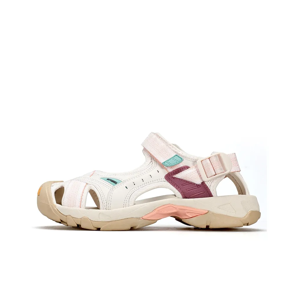 HUMTTO Пляжные сандалии Женские Экрю Дымчатый Розовый