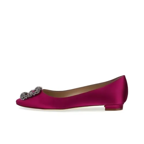 MANOLO BLAHNIK Hangisi Женские повседневные туфли Розовый Женские