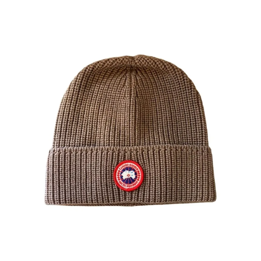 Canada Goose Шерстяные Шапки Мужские Коричневые