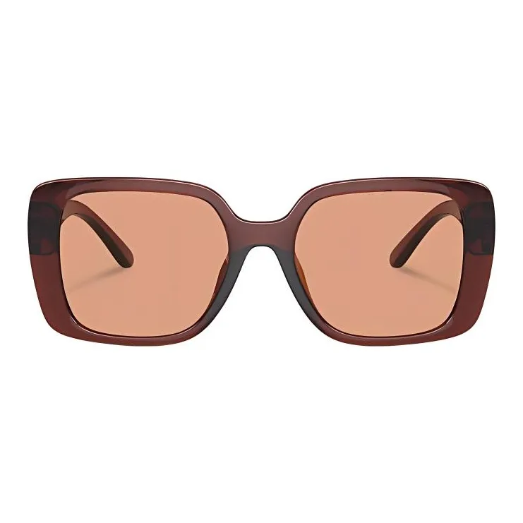 COACH - Square Sunglasses Women's Transparent Caramel