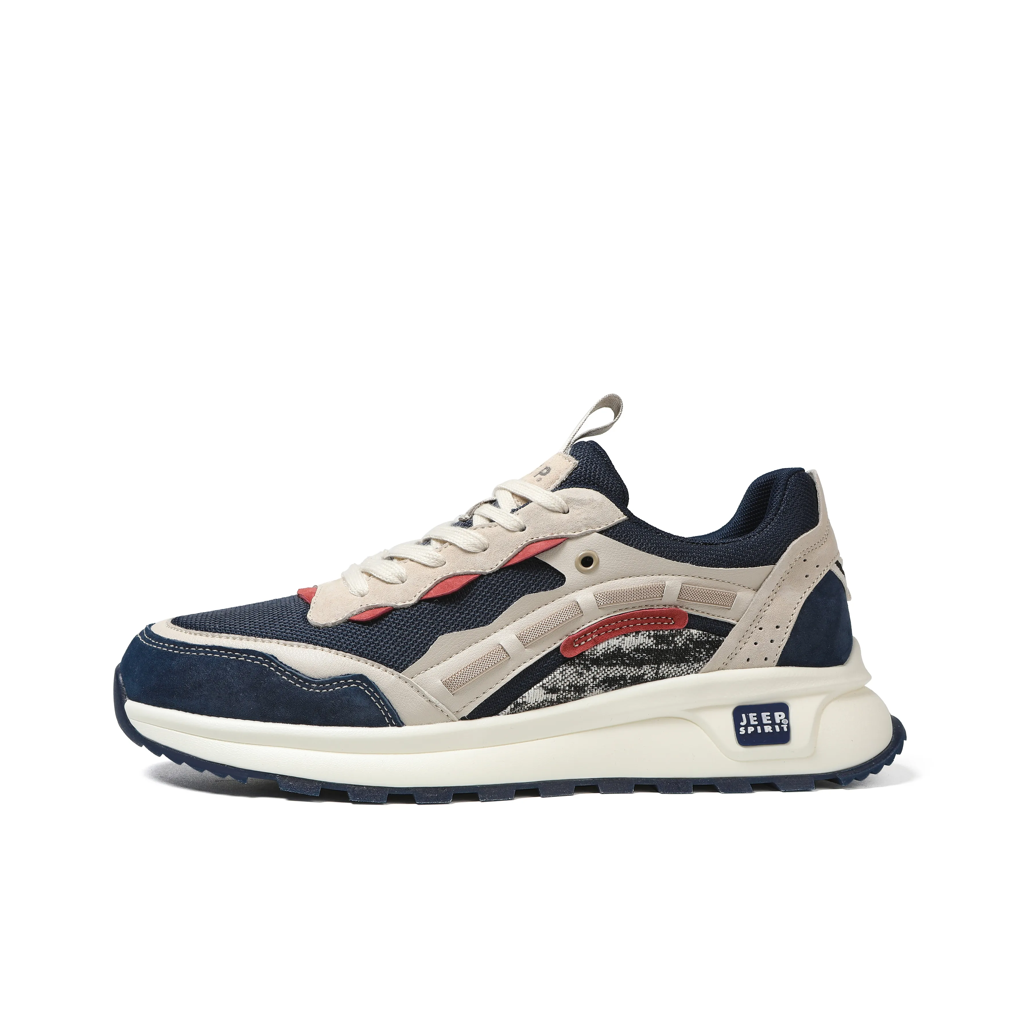 JEEP SPIRIT Low Top Casual Shoes Men's Furious Sea Blue