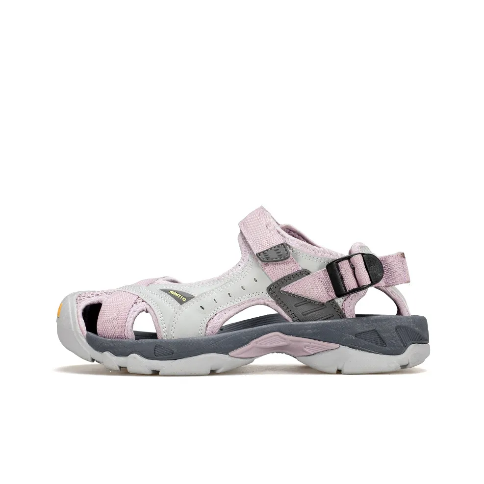 HUMTTO Пляжные сандалии Женские Бежевый Серый Розовый Фиолетовый