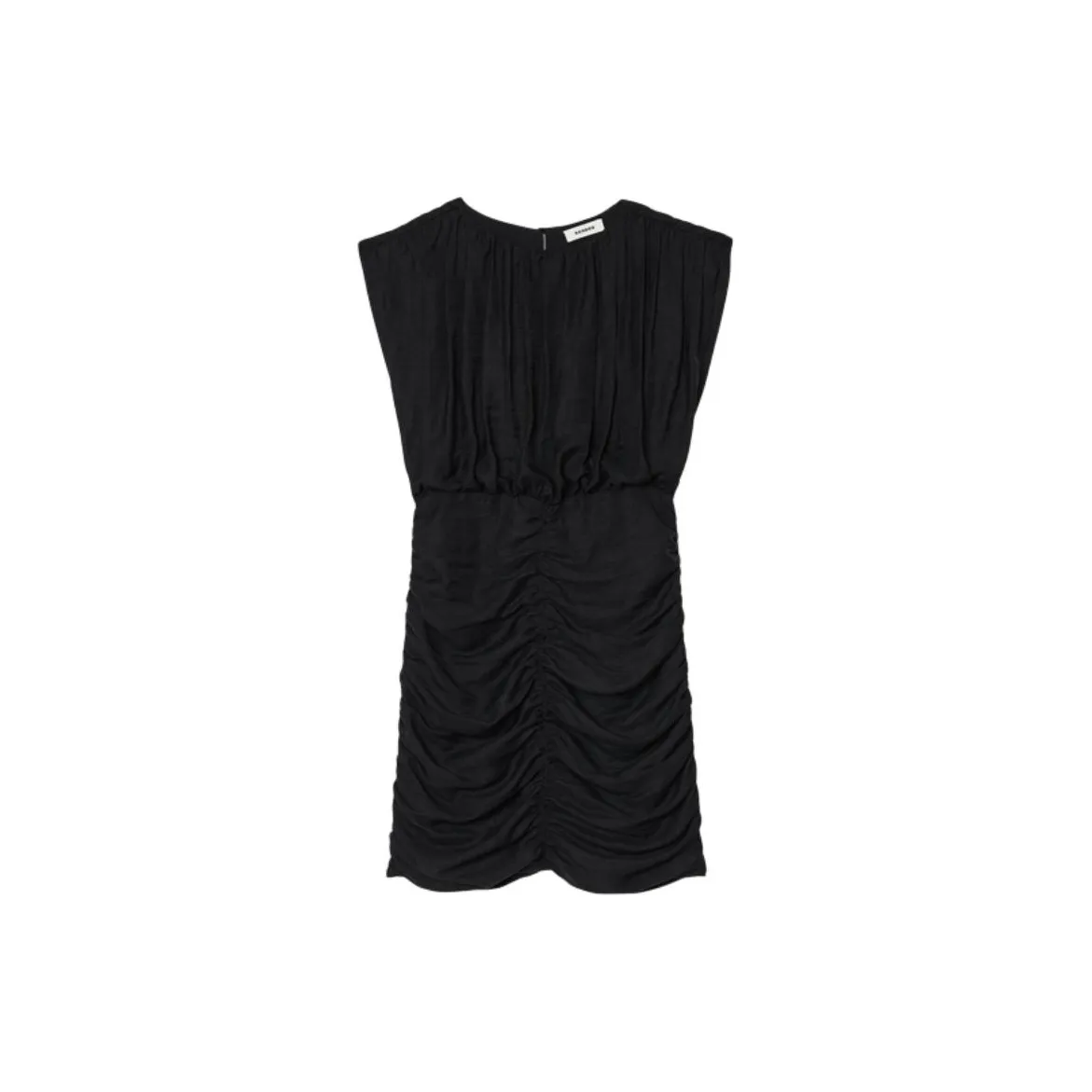 Sandro Без рукавов Платье Женское Черное