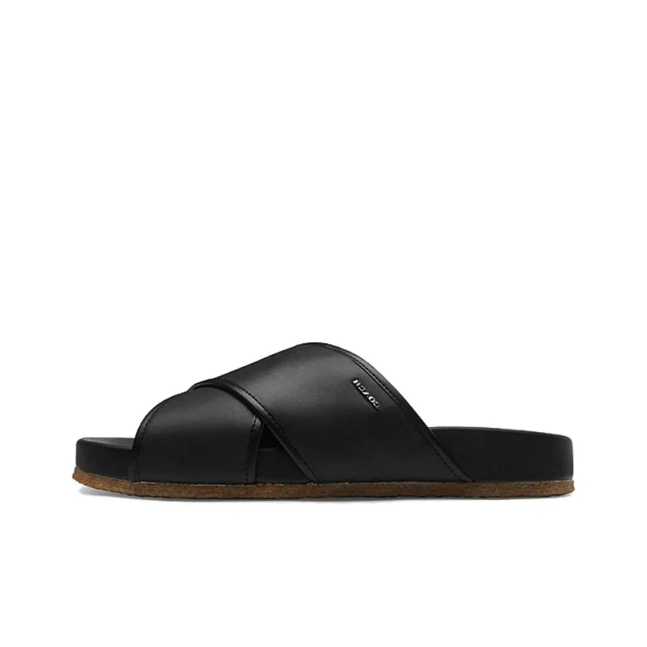 COACH Slide Slippers Men's Black