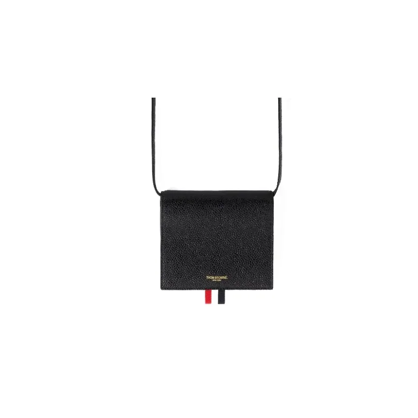 THOM BROWNE Logo Printed Strapped Wallet