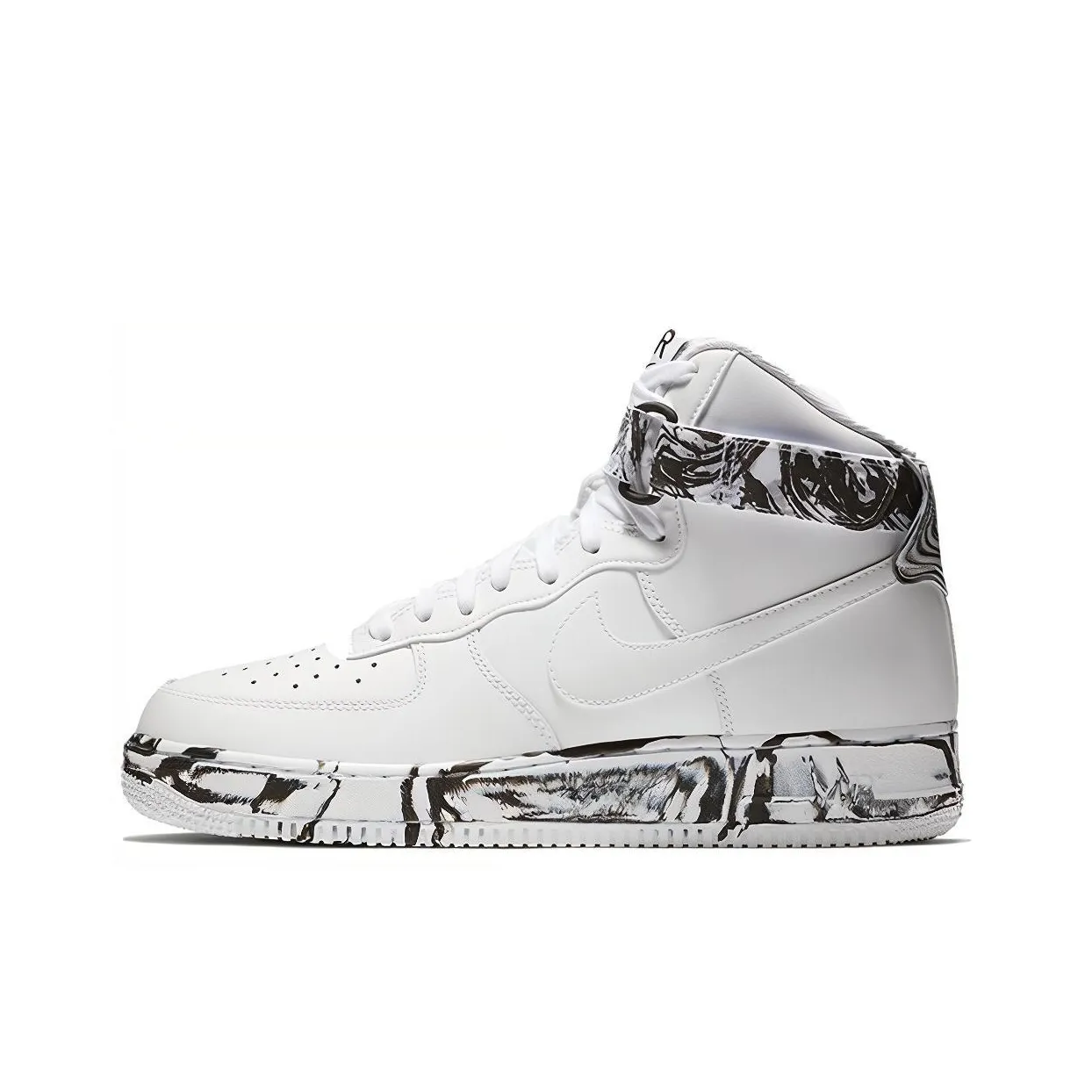 Nike Air Force 1 High Dip Dye White Black