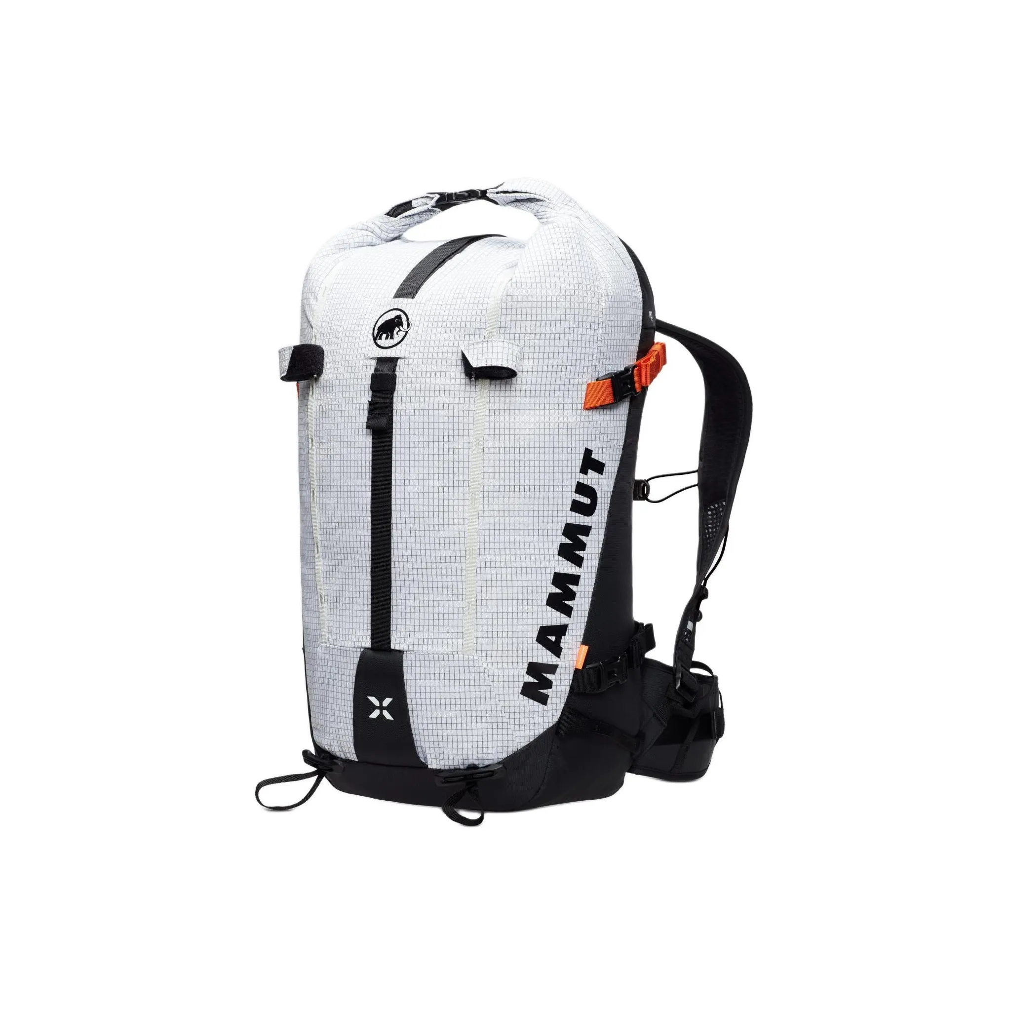MAMMUT Polyamide Outdoor Mountaineering Bag Backpack Small Size Women's White & Black