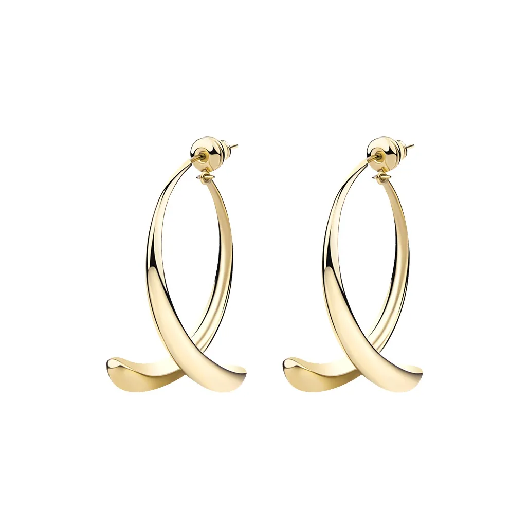 Rhymes Серьги-гвоздики из серебра 925 пробы Женские