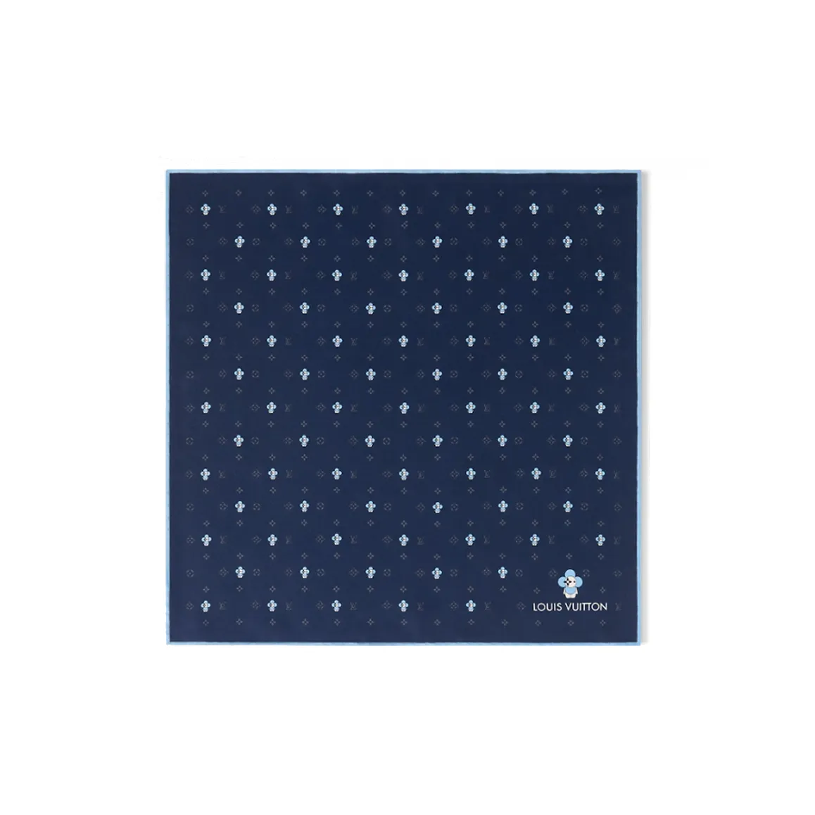 Lv Monogram Small Vivienne Pocket Square
