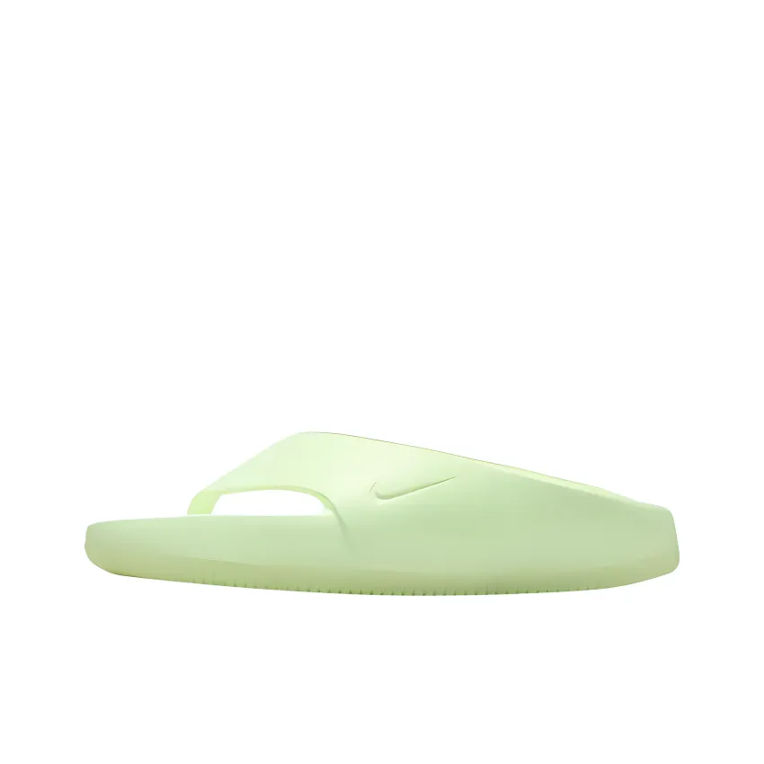 nike Silver Calm Flip Flop Barely Volt Women's