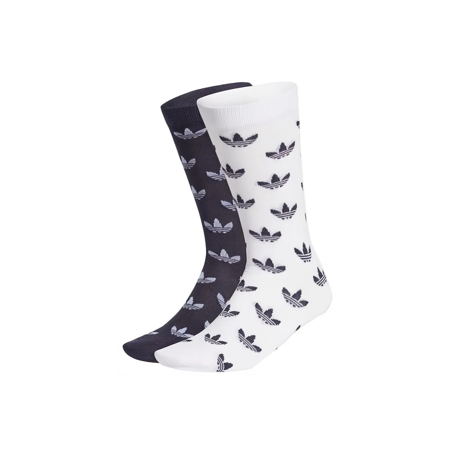Adidas Mid Calf Socks Unisex 2 Pack