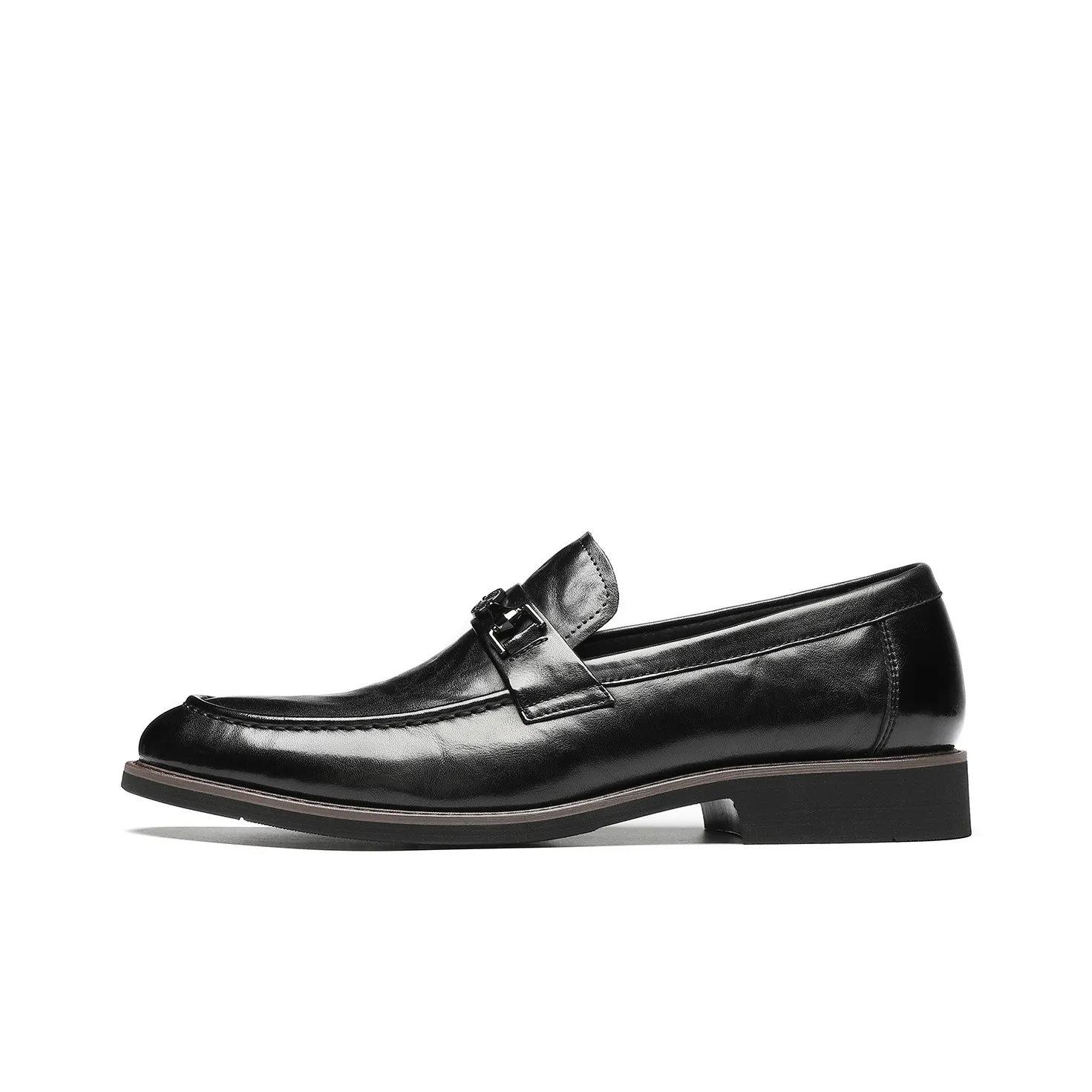 ST&SAT Dress Shoes Men's Low Top Yellow Brown/Black