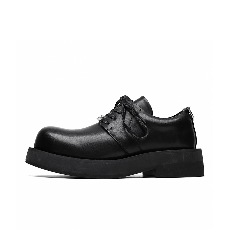国内で当店のみ Hanqiaoriji - Studded Casual Leather Derby Top 10 Summer Derby Shoes to Elevate Your Style in 2025