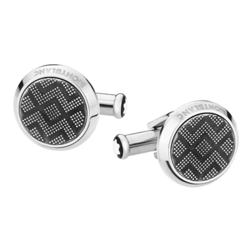 MONTBLANC Запонки Мужские Серебряные