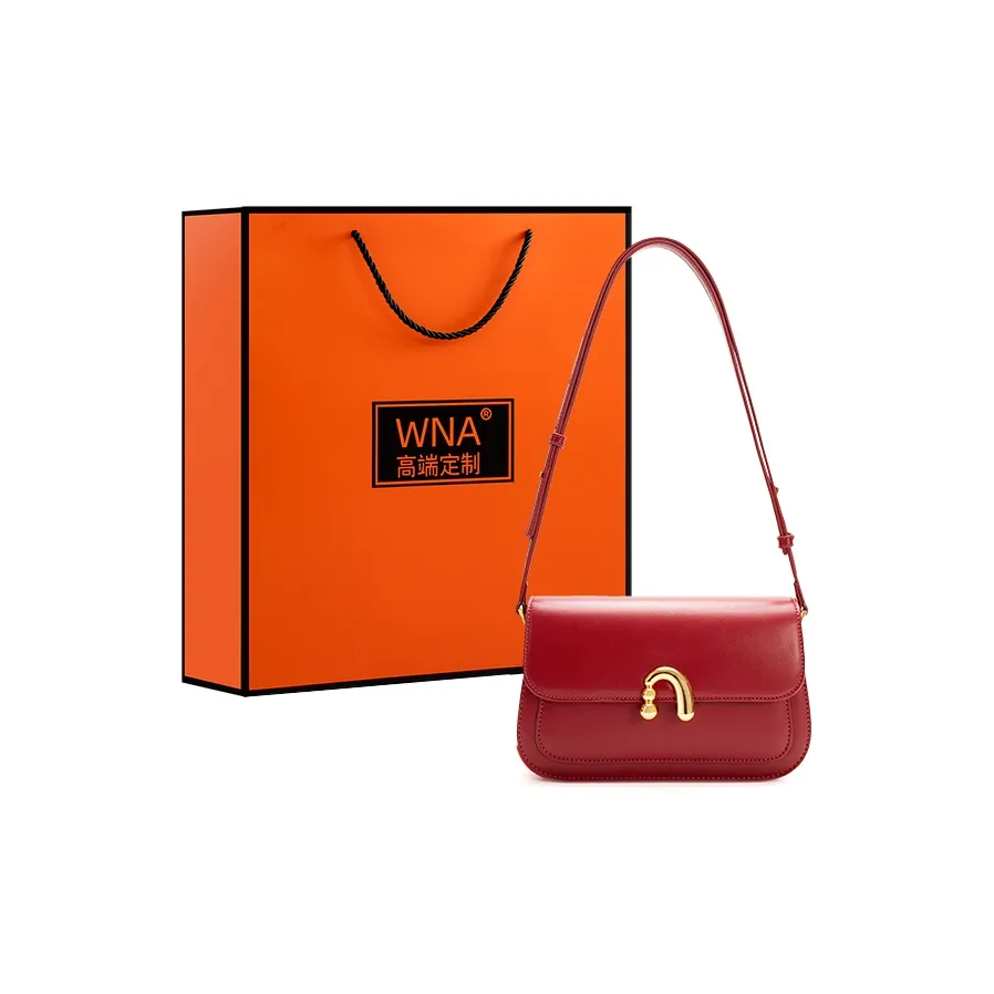 Vigno Сумка через плечо из синтетической кожи женская красная