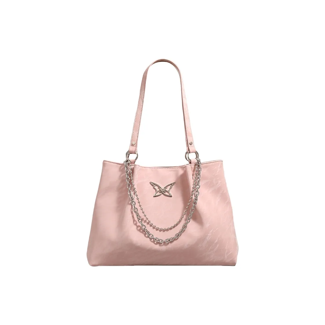PESASRIE PU Tote Bag Shopping Bag Handbag Shoulder Bag Regular Women's