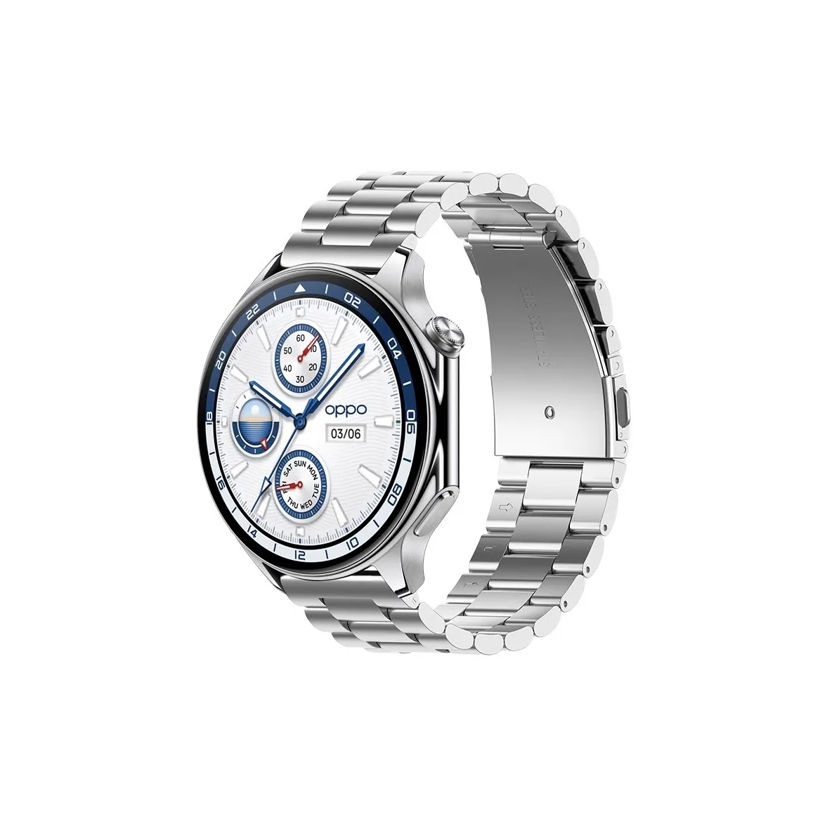 Penc Iwatch Ремешок OPPO Совместимость Нержавеющий Стальной Материал