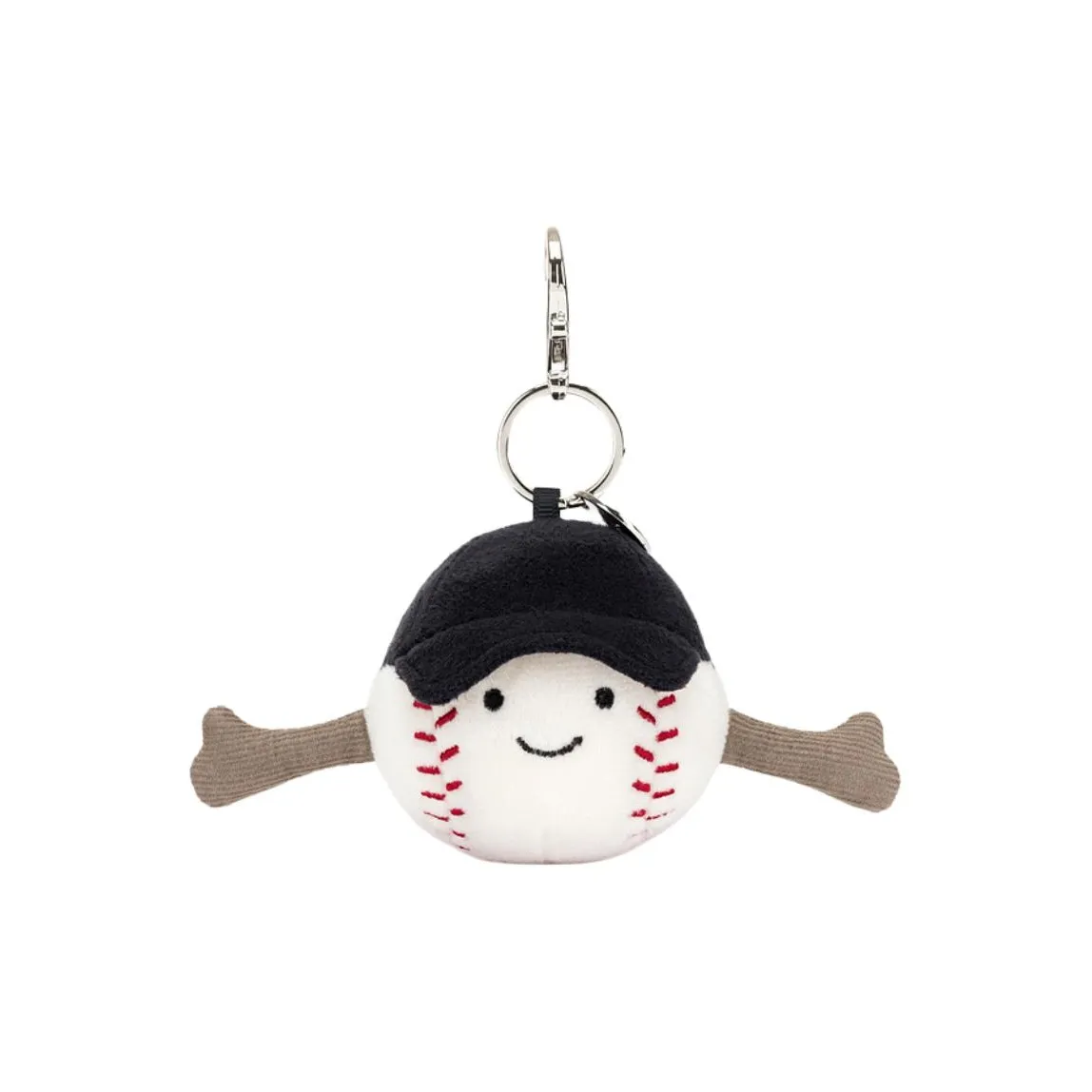 JELLYCAT Fun Sports Collection Баскетбол Bag Charm Кукла Плюшевая Подвеска 12 см Высота