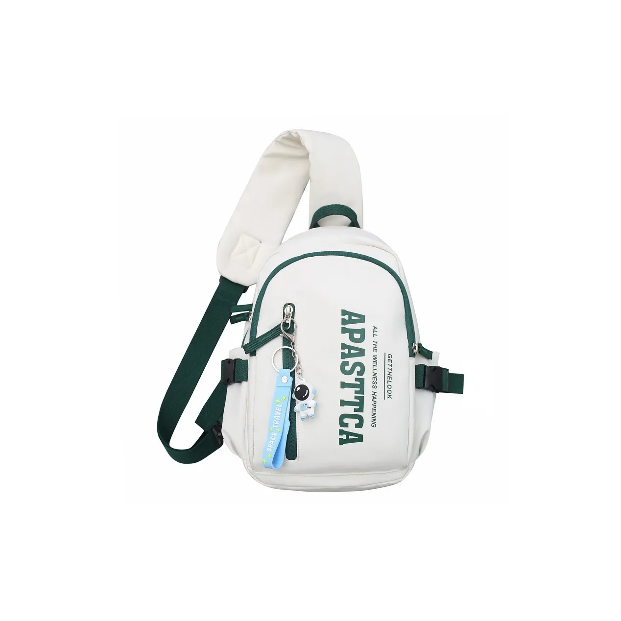 Barang Bear Нейлоновая сумка через плечо сумка-банан сумка-слинг стандартная унисекс черный белый зеленый