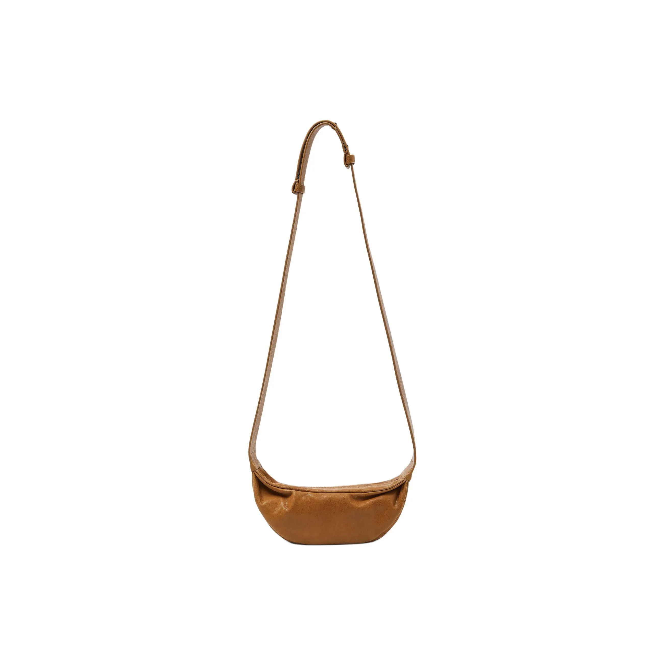 COS Sheepskin Сумка через плечо Мини Женская Коричневая