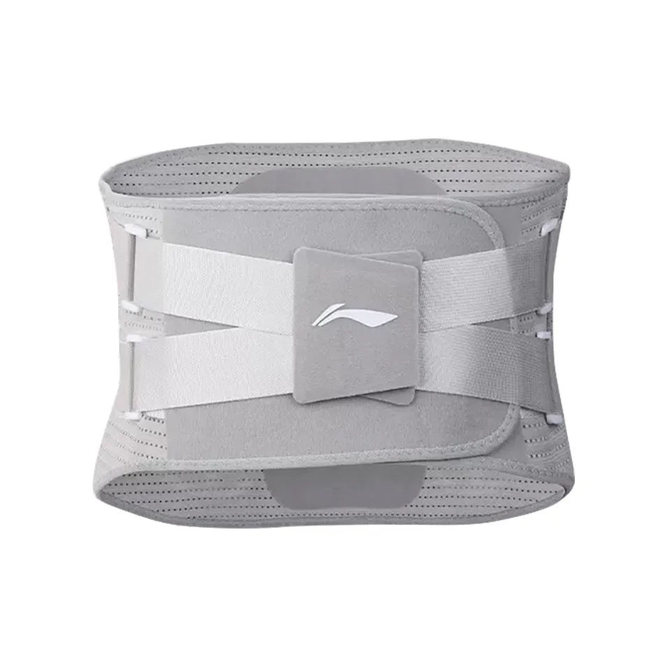 LiNing Back Support Braces Fitness Running Breathable Warm Protective Pressurized And Non Slip Polyester Nylon Unisex