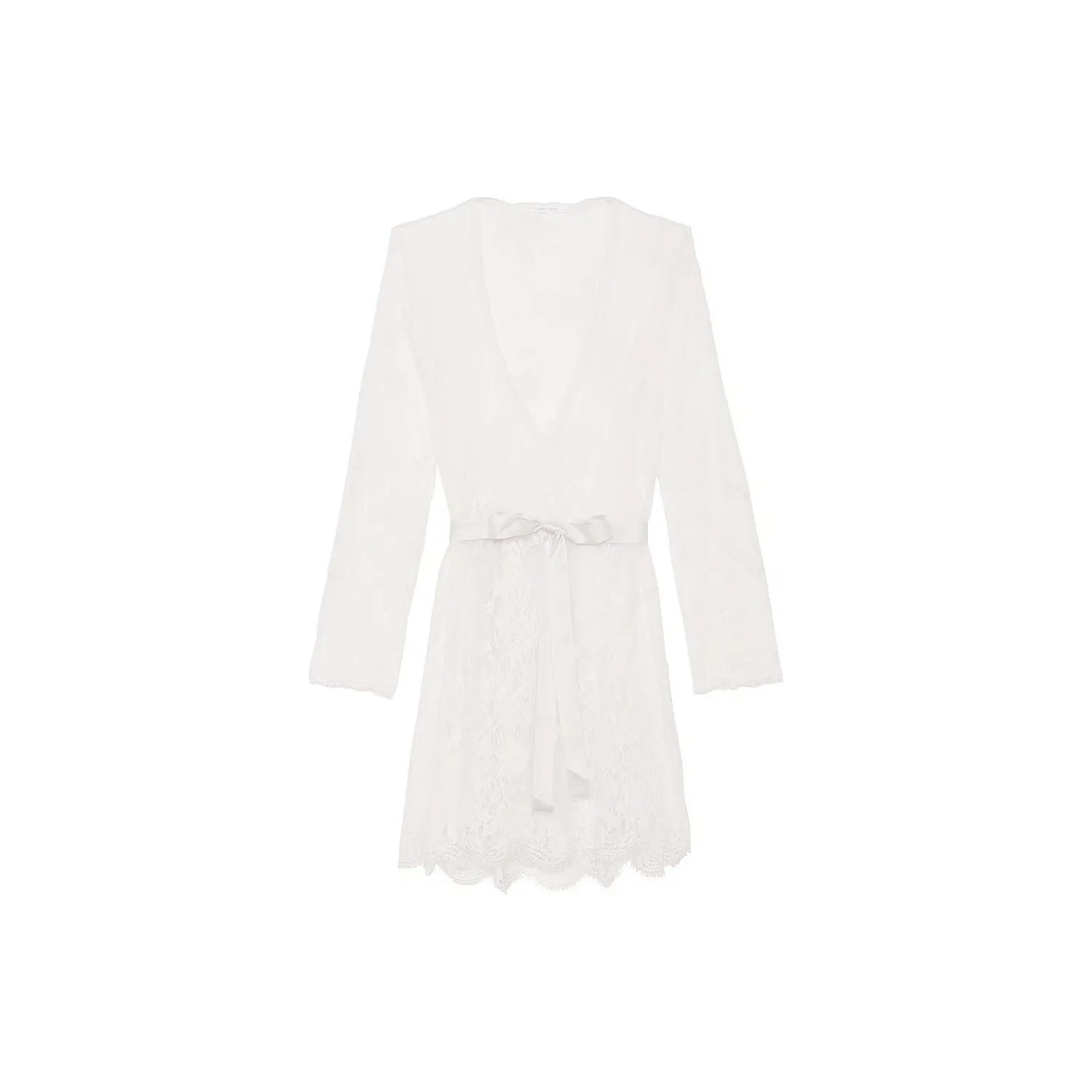 Victoria's Secret Прозрачный Кружевной Палантин для сна Женские Кокосовый Белый