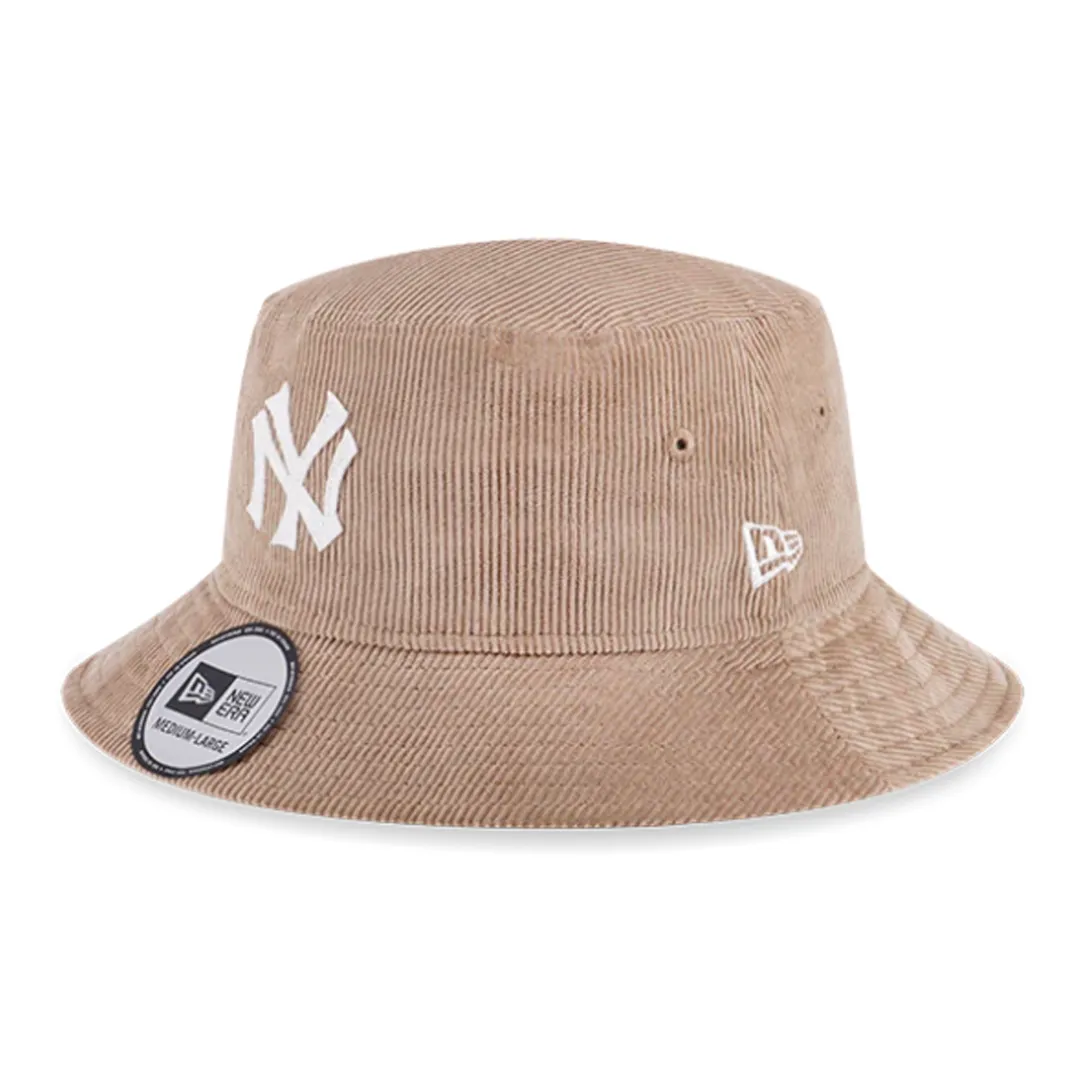 New Era Cotton Bucket Hats Unisex Khaki