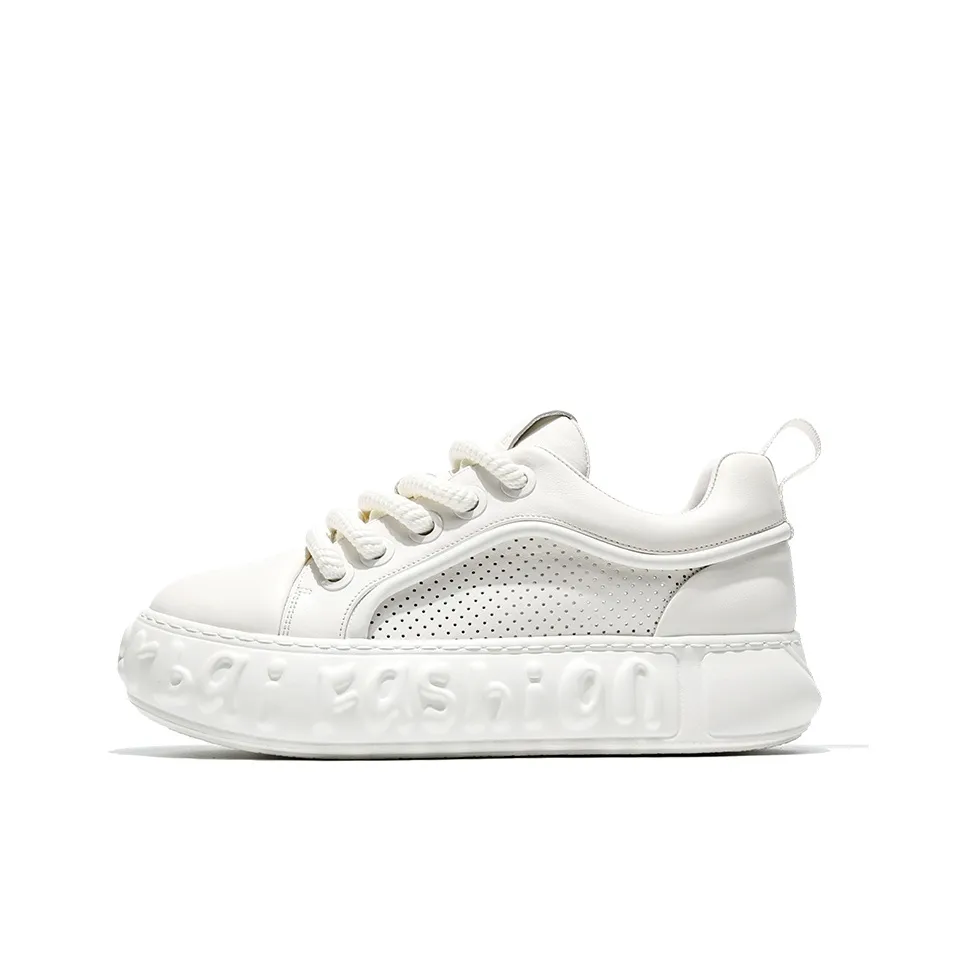 MOERBAI Дышащий Увеличение Высоты Низкий Топ Повседневный Унисекс