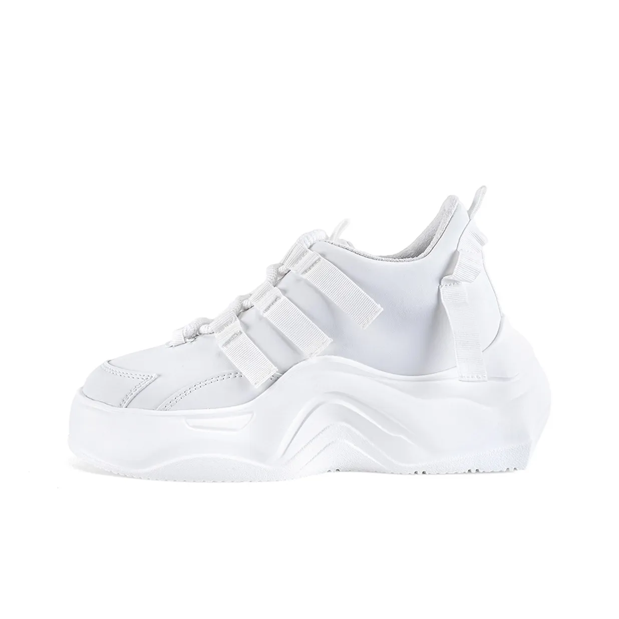 iiJin Low Топ Толстая подошва Кроссовки Женские