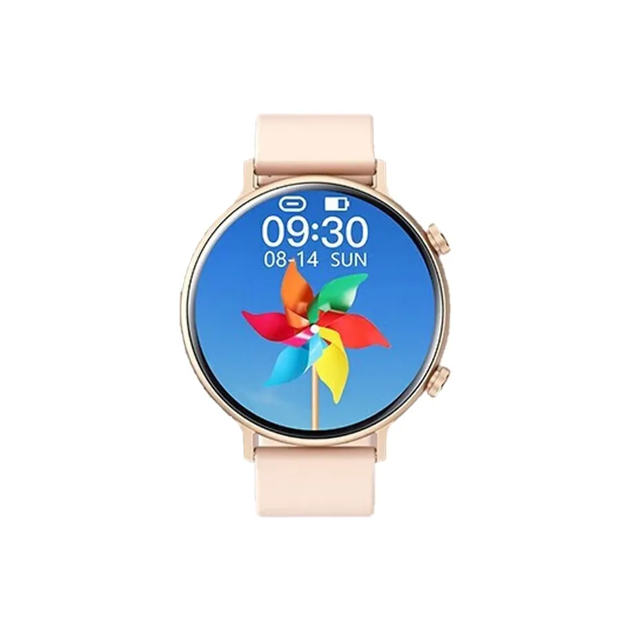 DOM Smart Movement Silicone Strap Watch Unisex Black Dial