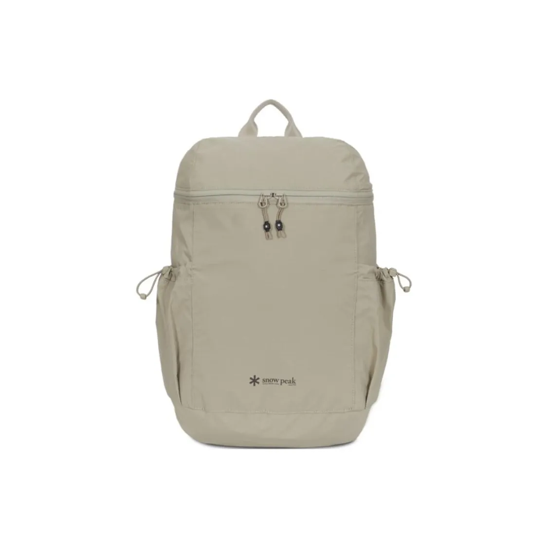 Snow Peak Backpacks Nylon Beige Unisex